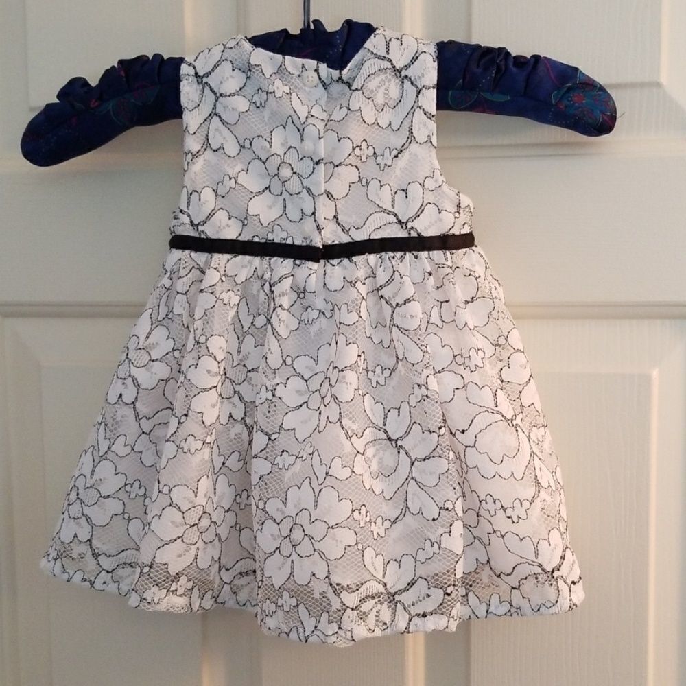 The Children's Place Black & White Dress